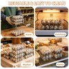 120 Pack Quail Egg Cartons 12 Grid, Heavy Duty Snap