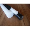 Round Pole Made of POM Black Diameter 28 mm Length