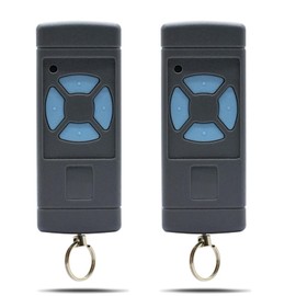 Set of 2 Garage Door Hand Transmitter for Hörmann HSE2-868, HSM4-868, HS4-868, Compatible with Hörmann Blue Buttons 868.3 MHz Garage Remote Control Handset