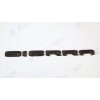 Auto 3pc Overlay GLOSS BLACK 2019+ GMC SIERRA LETTER EMBLEM