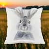 MC-Trend Cushion Cover Floppy Ear Cushion Cover Easter 40 x