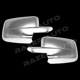 Razer Auto Triple Chrome Plated Full Mirror Cover (not for Towing Mirror) for 09-14 Dodge Ram 1500/2500/3500