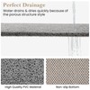 PVC Loofah Shower/Bathtub Mat Non-Slip, 24x16 inch, Soft Tub Mat
