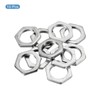 PATIKIL 10pcs M16 x 1.0 Steel Hex Nuts Metric Thread