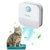 DownyPaws Cat Litter Deodorizer, Rechargeable 4000mAh Odor Eliminator Cat Litter