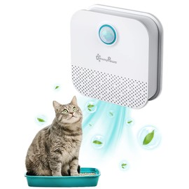 DownyPaws Cat Litter Deodorizer, Rechargeable 4000mAh Odor Eliminator Cat Litter Box, Dust-Free, 14-Day Battery Life, No Consumables