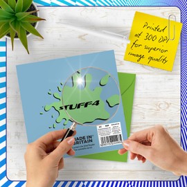 11th Birthday Cards for Boys - Wicked Graffiti Robot - Happy Birthday Card for 11 Year Old Boy Godson Brother Grandson Step Son, 145mm Bday Greeting Cards