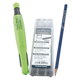 Pica Big Dry Pica Set Room Man Pencil with 12 Refills Graphite 2B