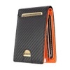 akddivve Men's RFID Blocking Wallet Short Tri-Fold Design Anti-Theft Card