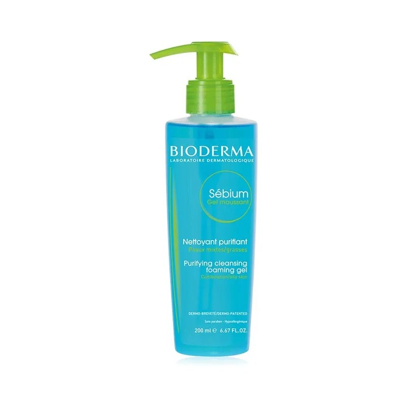 Bioderma Sebium Gel Moussant 200 Ml