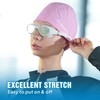 HIPPOPEA Water Resistant Fabric Swim Cap with PU Coating Layer