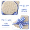 JOINPAYA 8pcs Mini Knit Mini Construction Hat Mini Hat Figure