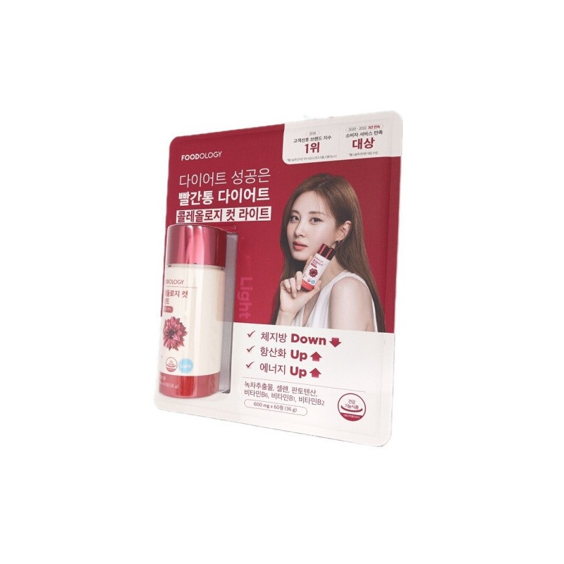 Foodology Coleology Cut Light 600mg x 60 tablets / 콜레올로지