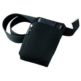 EXNER Waiter's Bag, Waiter's Halter, Belt Bag for Purses and Blocks in Black - without Belt and Decoration, black
