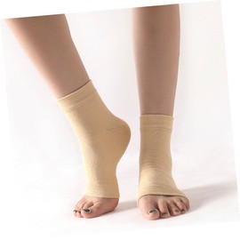 Baluue 2sets Ergonomic Ankle Support Compression Socks Plantar Relief Breathable Ankle Sleeve for Sports and Daily Wear 2pairs*2