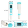 Waterproof Electronic Salinity PH TDS EC ORP Tester Hydrometer Water