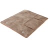 1 Piece PU Leather Empty Folding Tweezers Storage Bag Eyelash