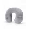 Houdian Inflatable Neck Pillow Travel Pillow - Compact Portable Head