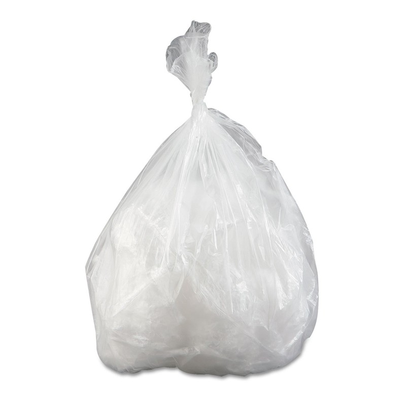 Inteplast Group High-Density Can Liner, 24 X 24, 10Gal, 5Mic,