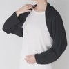 Shirokuma No Kimochi YHBO-501 Bolero Cooling Bolero, Black, Free