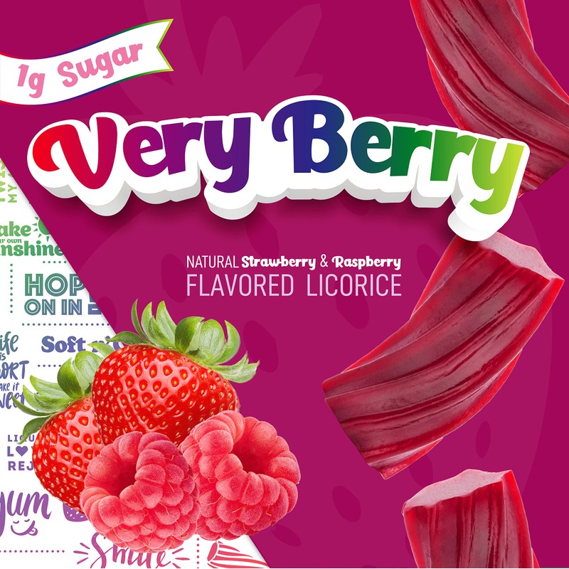Wiley Wallaby 5.5 Ounce Very Berry Low Sugar Gluten Free