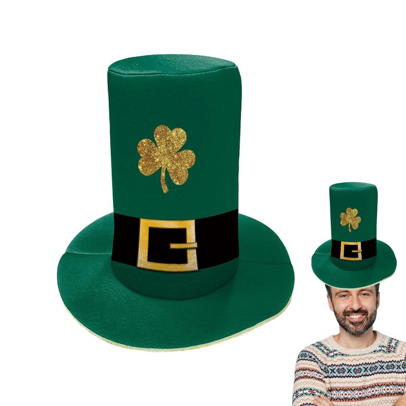 St Patricks Day Top Hat,Leprechaun Top Hat Headwear - Photo