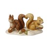 Goebel 66-704-48-1 Squirrel Foraging Winter Forest Made of Stoneware Height