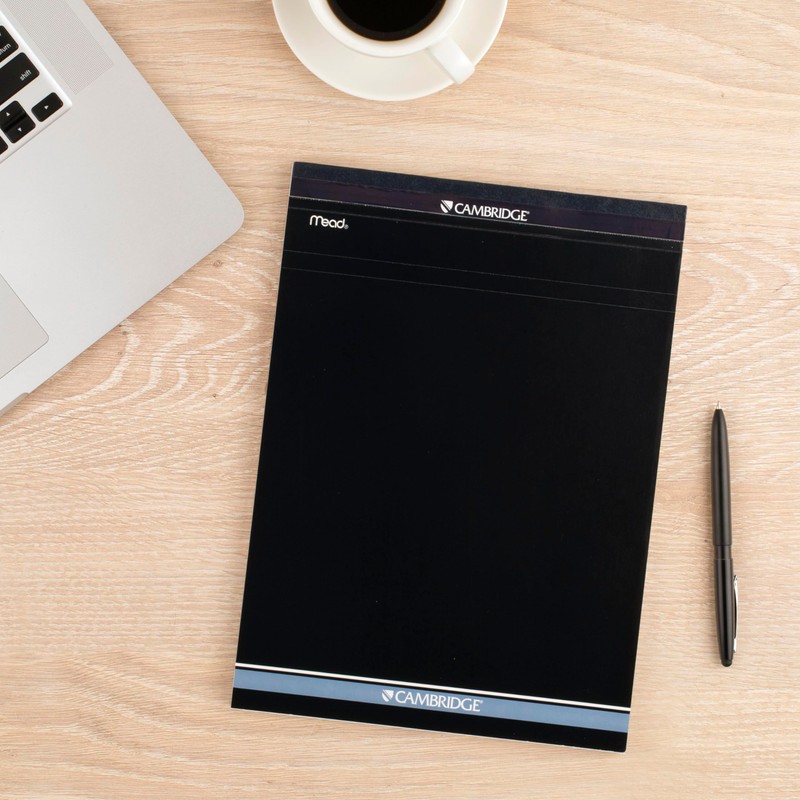 Cambridge Business Notebook, Quad Ruled Paper, 8-1/2" x 11", 70