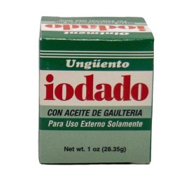 Menper iodado ointmnt with winter green oil 1 oz