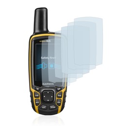 Savvies Pack of 6 Screen Protectors for Garmin GPSMAP 64 Screen Protector Ultra Transparent