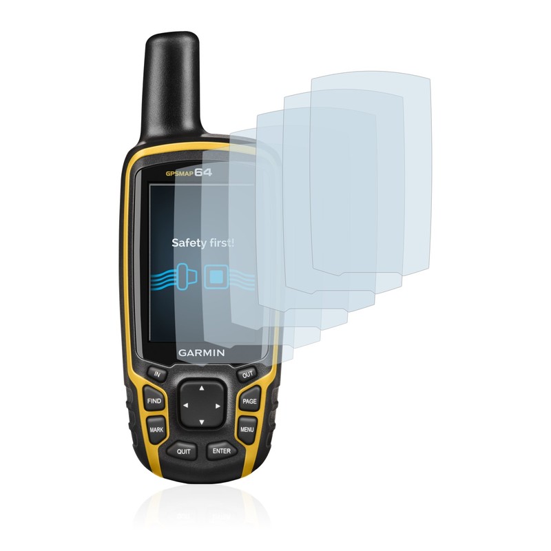 Savvies Pack of 6 Screen Protectors for Garmin GPSMAP 64
