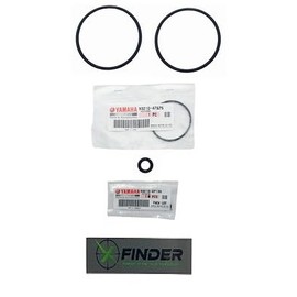 Yamaha TTR 250 (1999-2006) all Models Oil Change O-Ring Kit - Yamaha Part#'s (1) 93210-54175-00, (2) 93210-07135-00