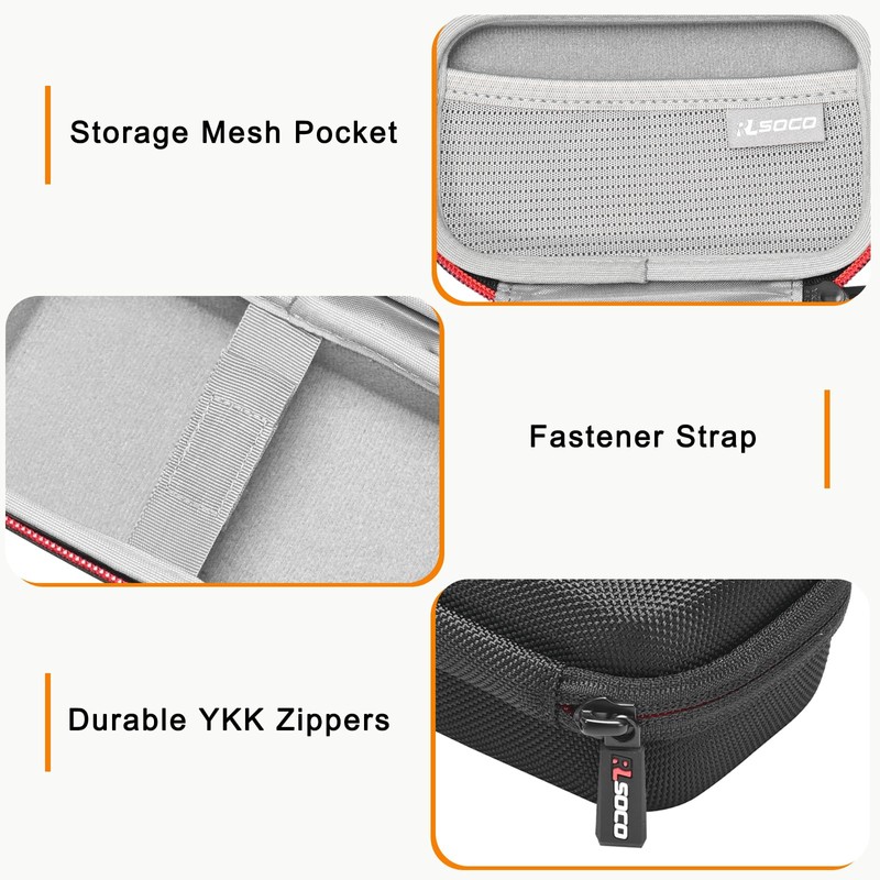 RLSOCO Case for Ricoh WG-80/WG-70/WG-60/WG-6 Digital Camera (Case Only)