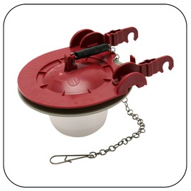 Fluidmaster K-400H-040-T5 PerforMAX Fill Valve and 3-Inch Flapper Toilet Repair Kit, Multicolor