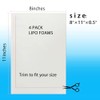 4 Pack Lipo Foam - Post Surgery Ab Board for