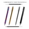 AkoSlale 10 Pack Magnetic Fidget Pen Refills, Black Ink Replacement