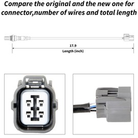 DOSKJOK 234-4620 Oxygen Sensor Upstream Compatible with Accord 1994 1995 1996 1997 1998 1999 2000 2001 2002 2.2L 2.3L L4