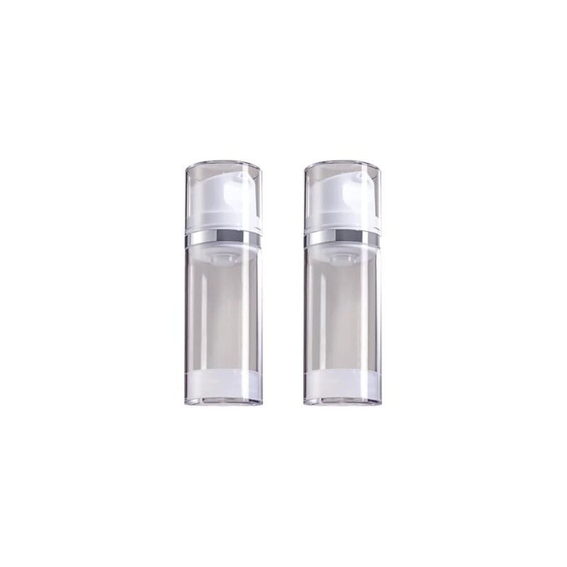 Airless Pump Bottles Empty Hydrating Pump Dispenser Refillable Vacuum Lotion