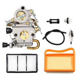 Nakkaa TS420 Carburetor Kit Compatible with TS410 TS410Z TS420Z Concrete Cut off Saw C1Q-S118 4238 120 0600 Chainsaw