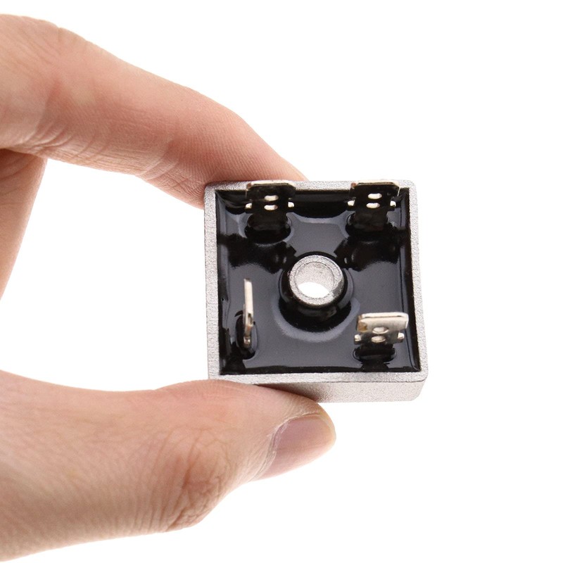 EMSea 4Pcs KBPC5010 Rectifier 1000V 50A 4 Pins Metal Case