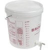 Browin Fermentation Bucket, White, 15 L