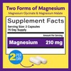 InnovixLabs Advanced Magnesium Capsules - 150 Ct, 210 mg -
