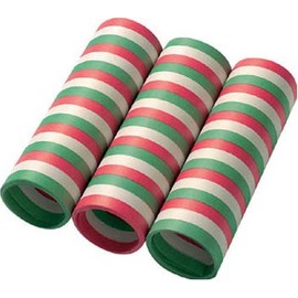 Unbekannt 18 Streamers Italy // Party Birthday Celebration Party 3 Rolls Decorative Theme Party Red White Green Italian Night Hungary Bulgaria