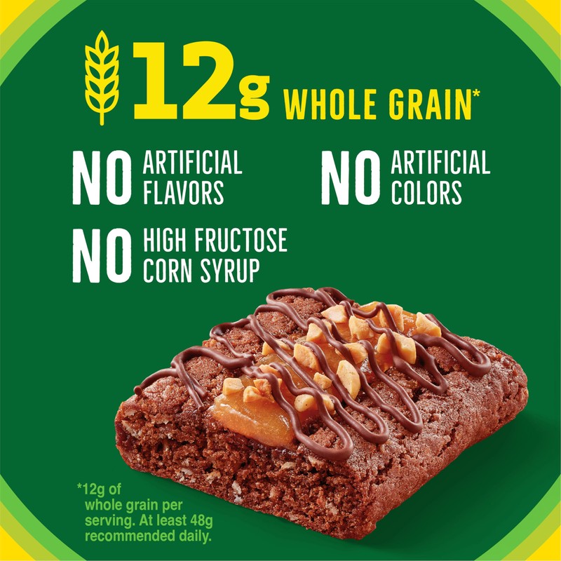 Nature Valley Soft Baked Sweet and Salty Bars, Chocolate Turtle,