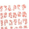FOMIYES 3D Flower Nail Art Stickers No Glue Required Easy