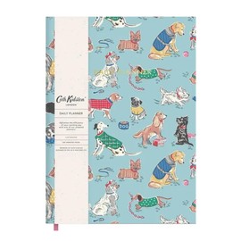 Widdle Gifts Cath Kidston A5 Dogs in the Park Daily Planner - Undated Diary / 128 Planner - 2046
