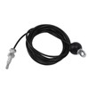 BROLEO Pulley Cable, Heavy Duty Adjustable Coated Durable Black Heavy
