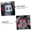 BUGUUYO 6 Way Fuse Block Led Indicator Car Fuse Holder