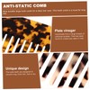 Healeved 2pcs Wide Tooth Comb Anti-static Hair Detangling Combs for