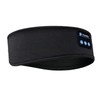 Bluetooth Sports Headband Wireless Sleep Headphones Exercise Music Headband Black
